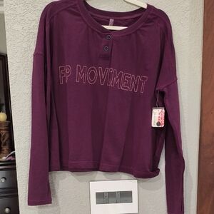 New FP Movement Henley Long Sleeve